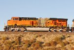 BNSF 7788 with recent fire damage